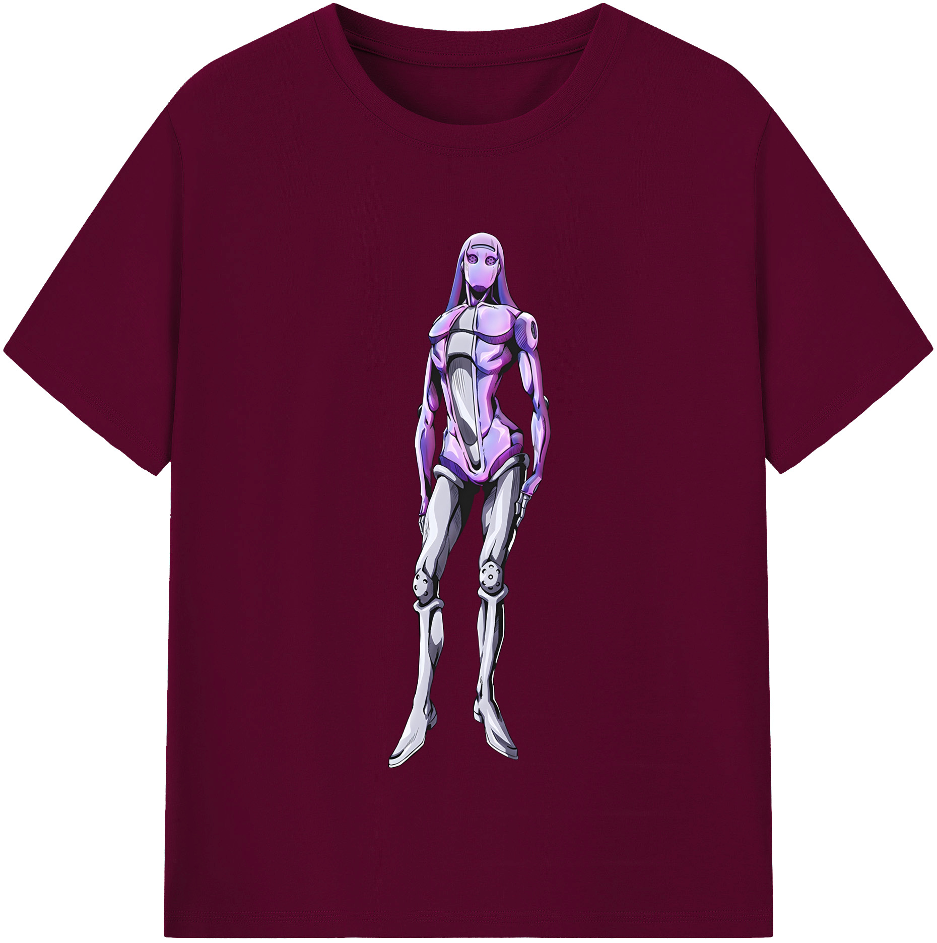 （画像用） ジョジョの奇妙な冒険 JoJo's Bizarre Adventure レディースカジュアルプリントTシャツ（綿100％）